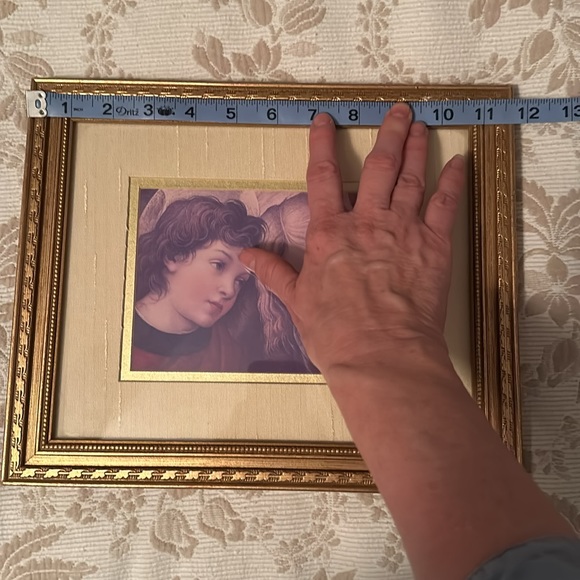 Two Angels framed print - Picture 5 of 5